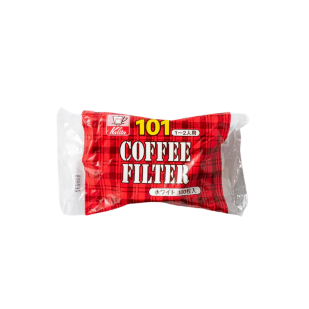 Kalita Fan Shaped White Paper Filter 100 sheets