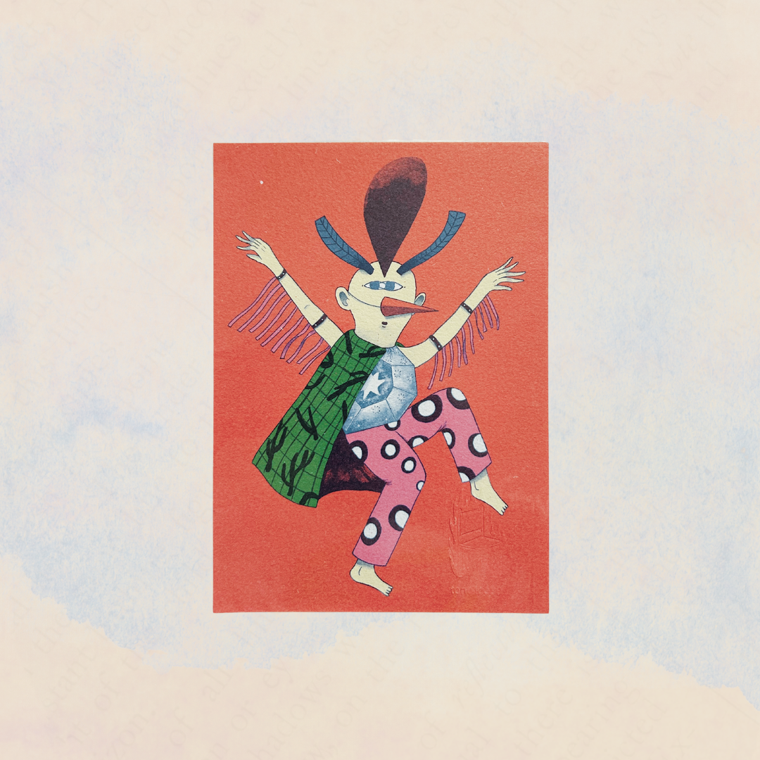 Print A5 “Bailarín Intergalactico 1”