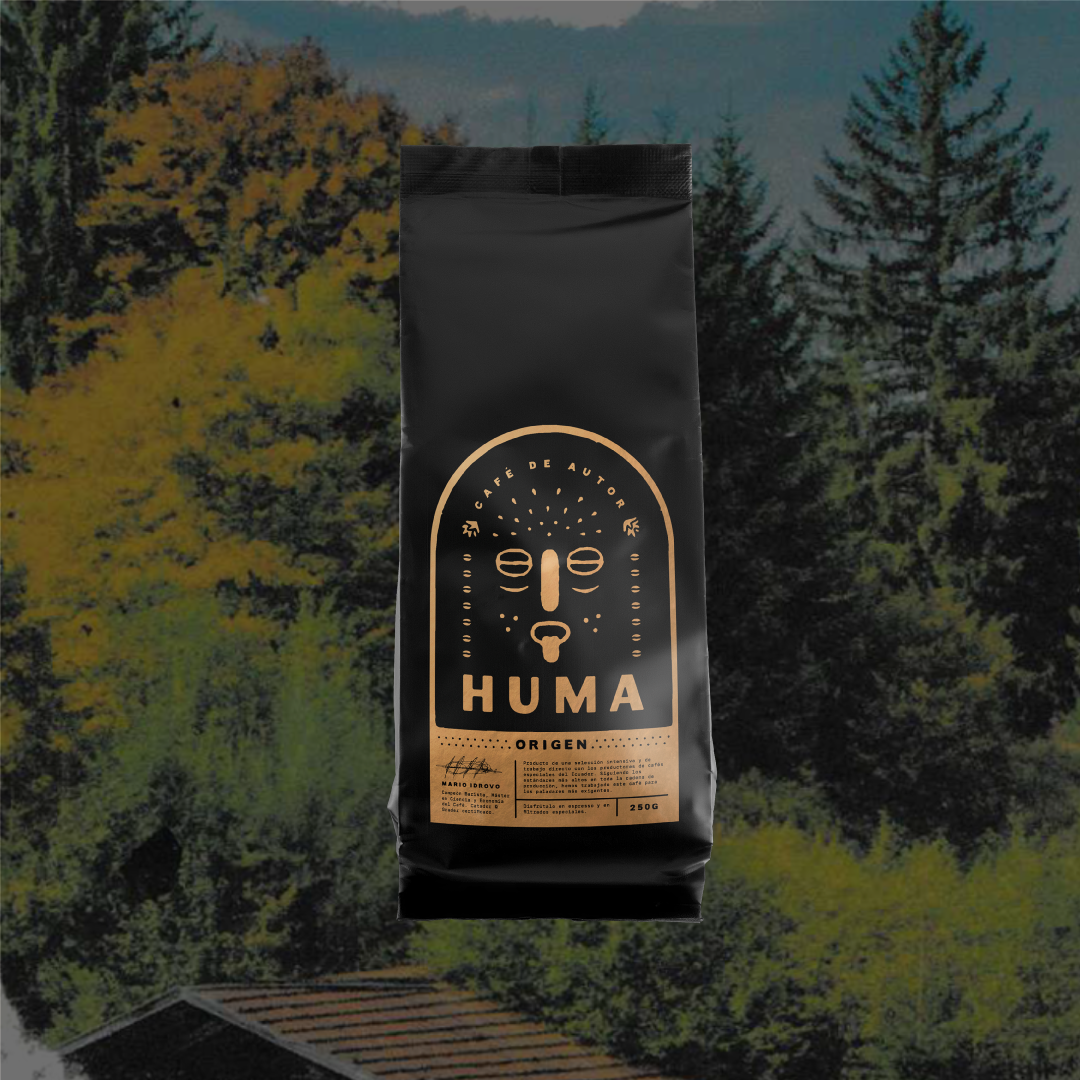 Pack suscripción café Ecuador HUMA Coffee bolsa origen