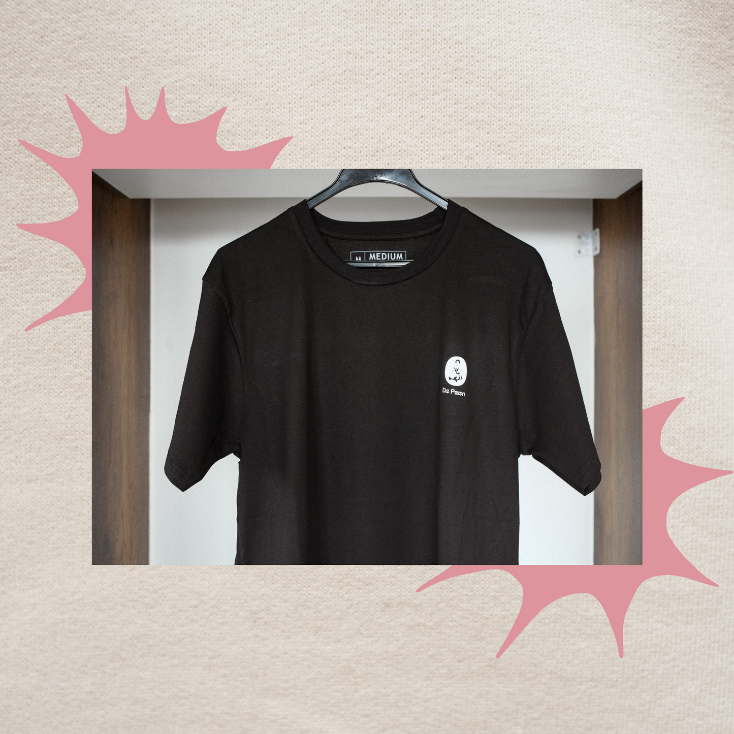 Camiseta negra: Residencia Azul