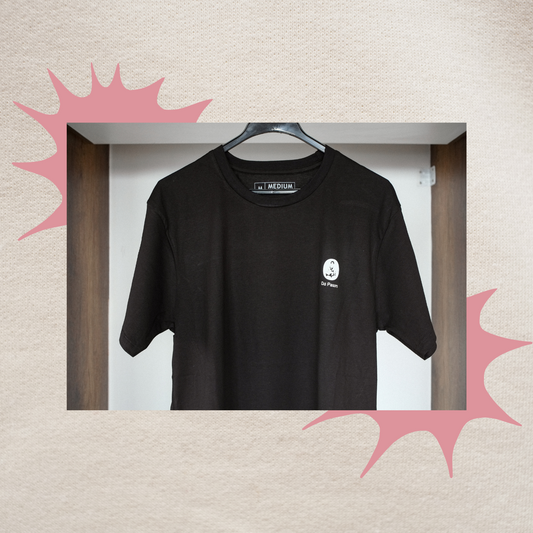 Camiseta negra: Residencia Azul