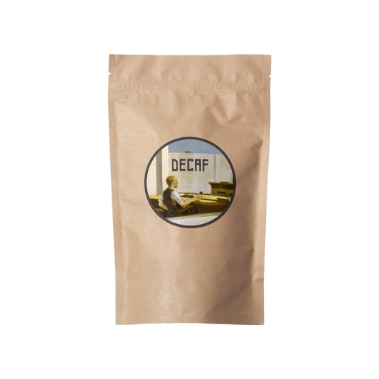 250g. Decaf - Decaffeinated coffee