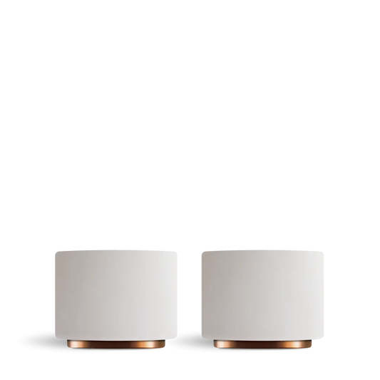 Monty Milk Art Cups - Set of Two