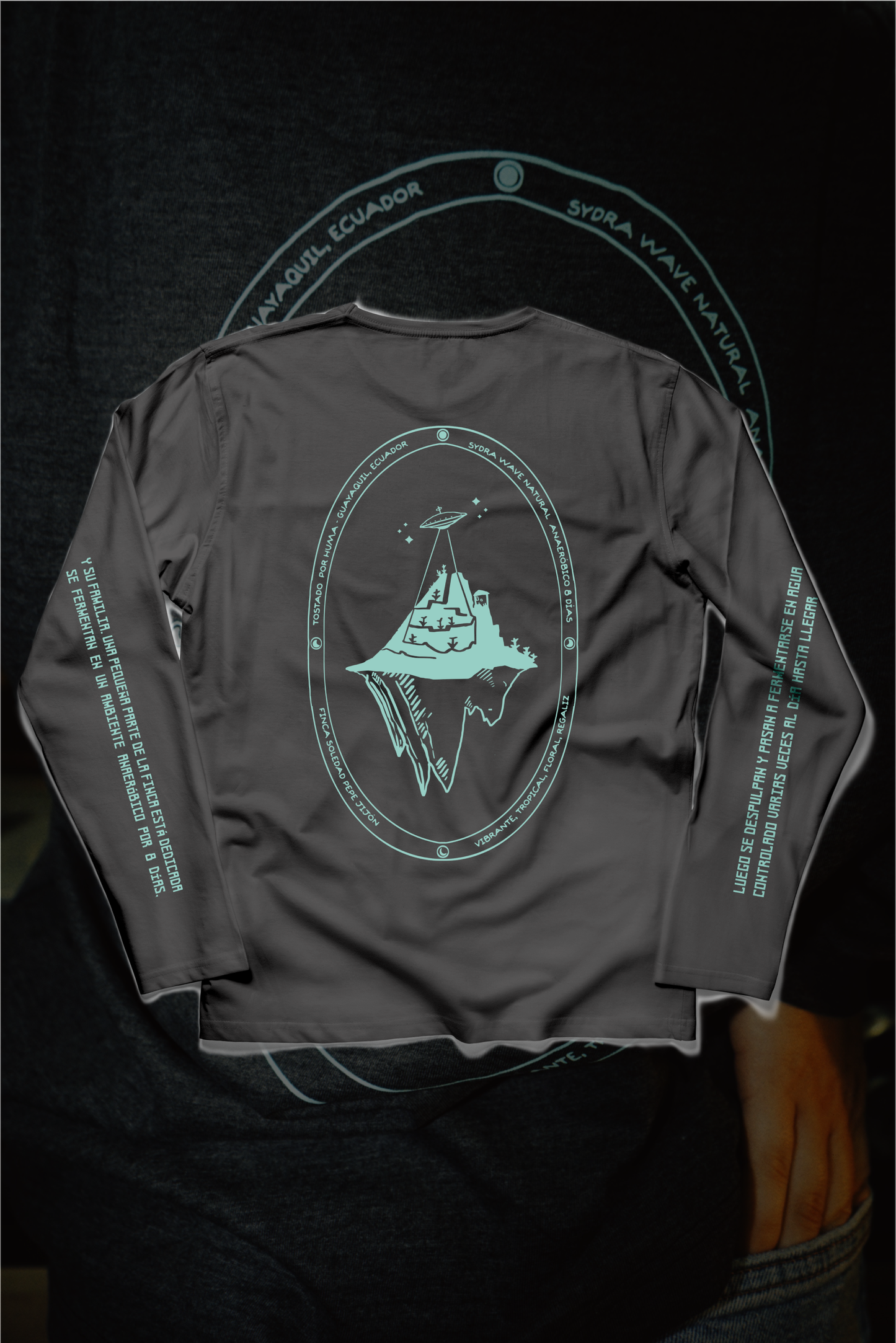 Camisetas de caficultores del Ecuador